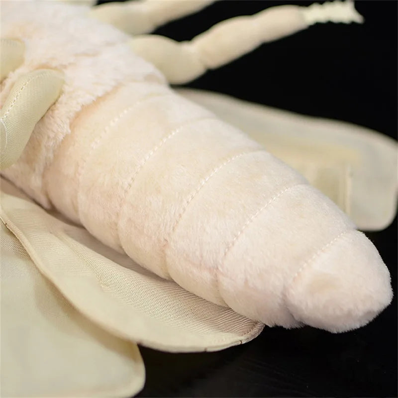 27x33cm Silk Moth Fidelity Silkworm Fly Plush Toy