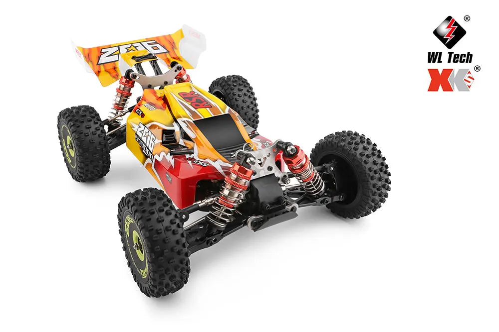 WLtoys 144010 144001 75KM/H 2.4G Racing RC Car Brushless 4WD High Speed Off-Road Remote Control Drift car