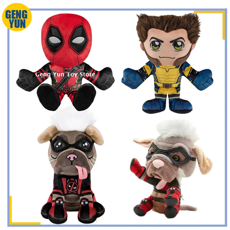 Deadpool/DOGPOOL Stuffed Plushie 25cm DeadPool x Wolverine