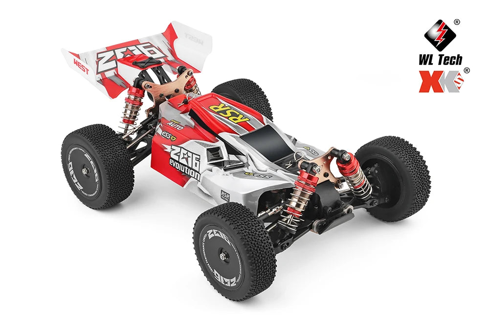 WLtoys 144010 144001 75KM/H 2.4G Racing RC Car Brushless 4WD High Speed Off-Road Remote Control Drift car