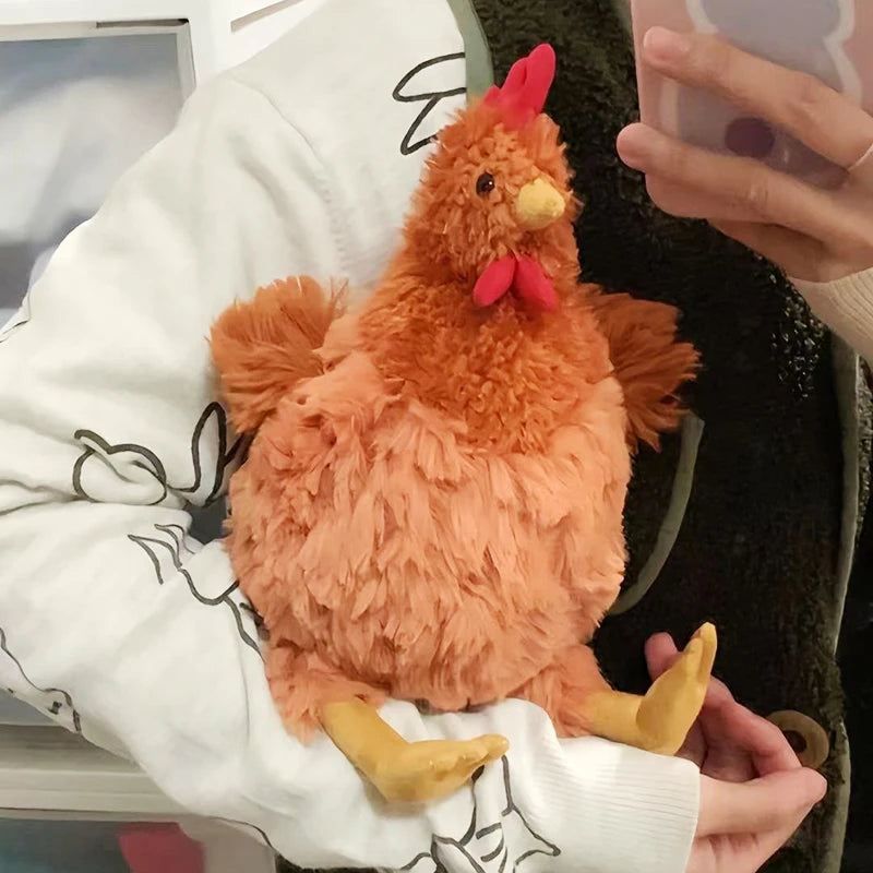 Creative Simulation Funny Soft Plush Chicken Toy