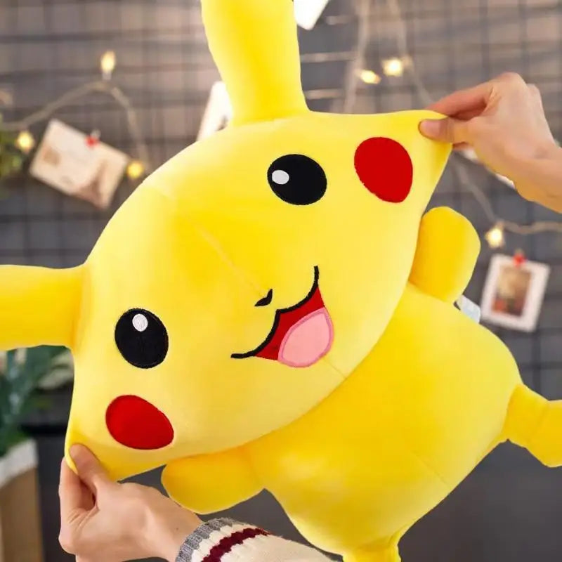 25-80cm Big Size Pokemon Pikachu Plush soft Children's accompany Collection Toys Gifts