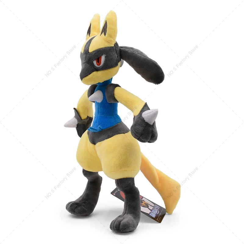 16-31cm Pokemon Standing Lucario Shiny Plush, Mega Lucario stuffed animal Gifts