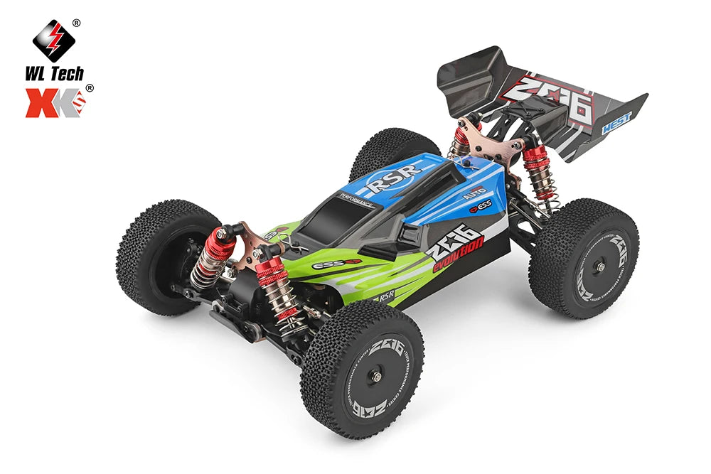 WLtoys 144010 144001 75KM/H 2.4G Racing RC Car Brushless 4WD High Speed Off-Road Remote Control Drift car