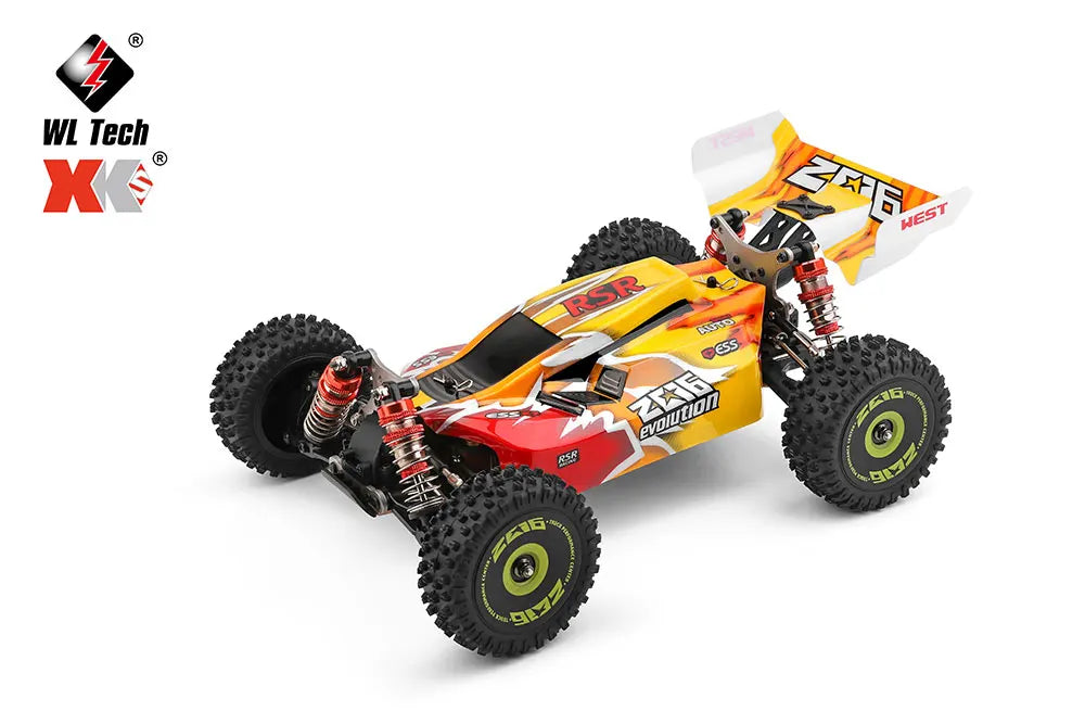 WLtoys 144010 144001 75KM/H 2.4G Racing RC Car Brushless 4WD High Speed Off-Road Remote Control Drift car