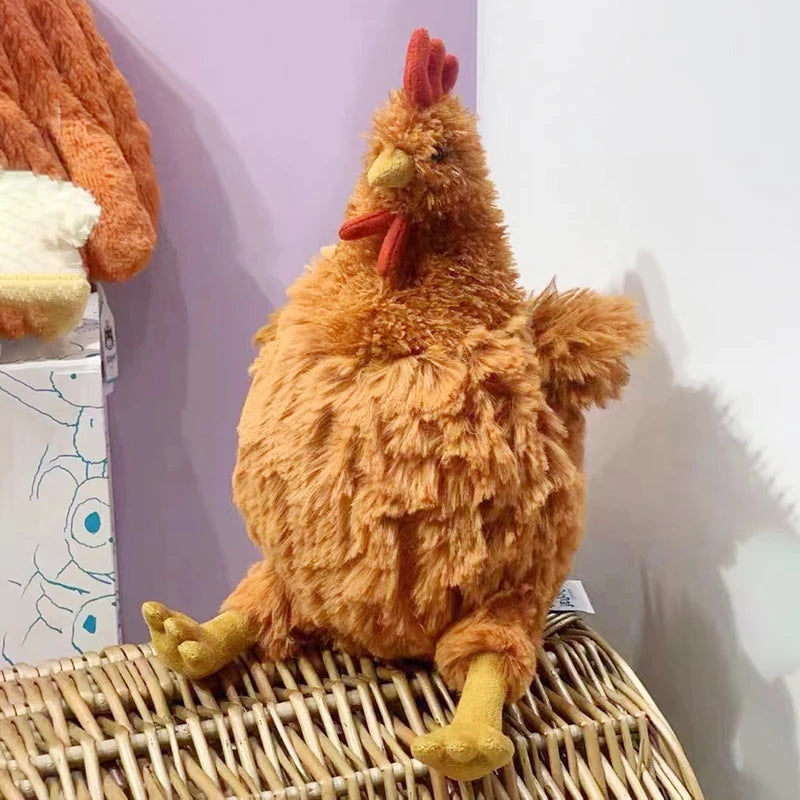 Creative Simulation Funny Soft Plush Chicken Toy