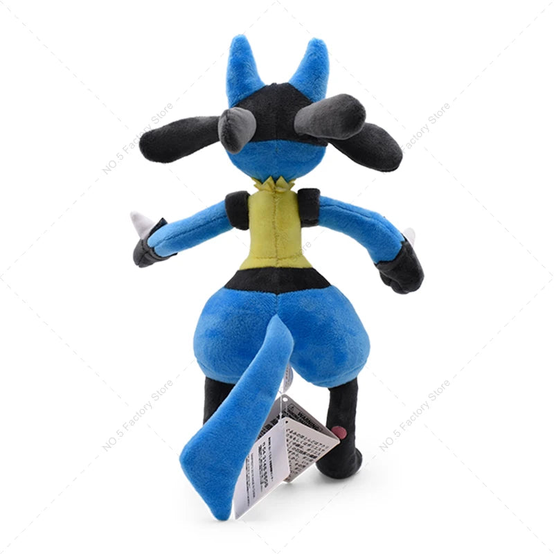 16-31cm Pokemon Standing Lucario Shiny Plush, Mega Lucario stuffed animal Gifts