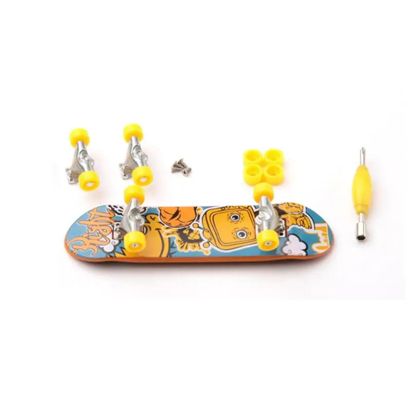 Fingerboard Toy Finger Skateboards For Kids 12pcs Mini Finger Skateboard Toy Skateboard Mini Finger Toys Set Skate Board