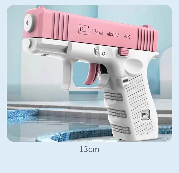 Children's Water Gun, Manual Continuous Glock Water Gun