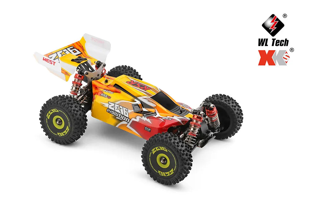 WLtoys 144010 144001 75KM/H 2.4G Racing RC Car Brushless 4WD High Speed Off-Road Remote Control Drift car