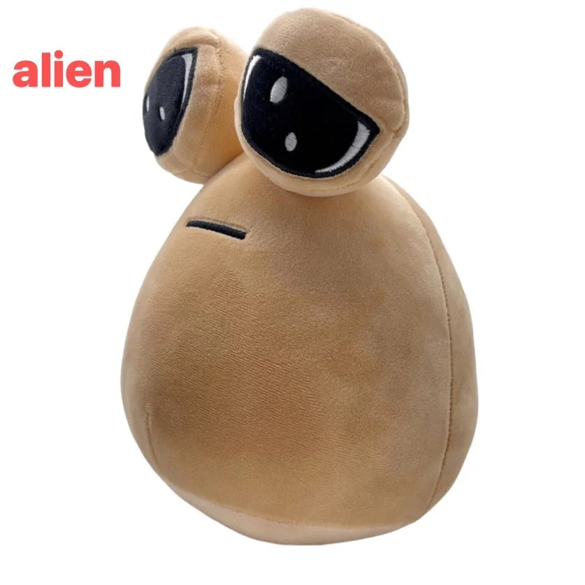 New 22cm My Pet Alien Pou Plush Toy Kawaii Home Decoration Pillow Soft Stuffed Gifts