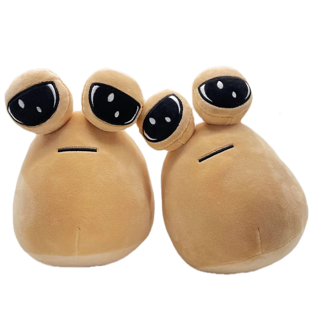 New 22cm My Pet Alien Pou Plush Toy Kawaii Home Decoration Pillow Soft Stuffed Gifts