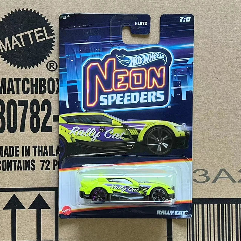 Mattel Hot Wheels Neon Speeders Model Collection Diecast 1:64 Metal Cars