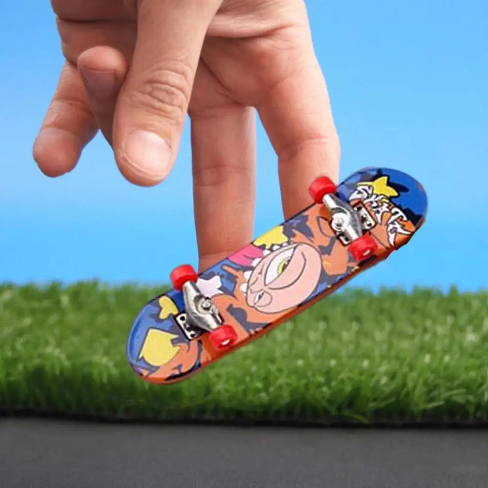 Fingerboard Toy Finger Skateboards For Kids 12pcs Mini Finger Skateboard Toy Skateboard Mini Finger Toys Set Skate Board