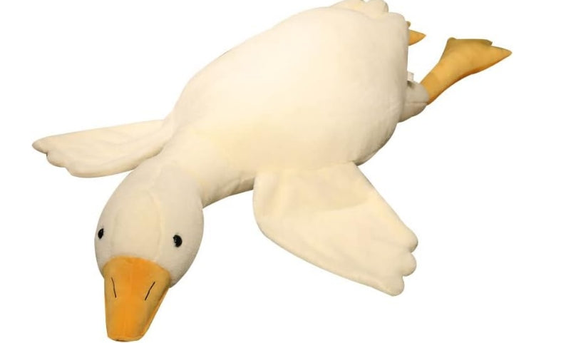 50/130cm Giant Long Plush White Goose Toy Stuffed animal