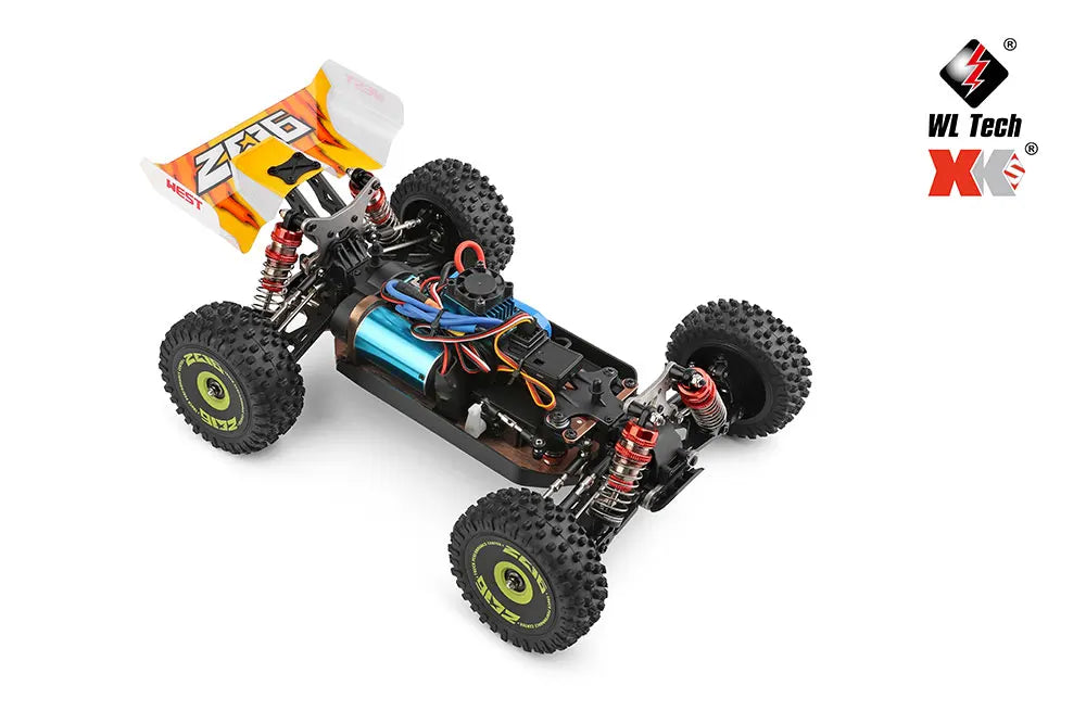 WLtoys 144010 144001 75KM/H 2.4G Racing RC Car Brushless 4WD High Speed Off-Road Remote Control Drift car