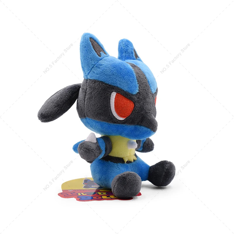 16-31cm Pokemon Standing Lucario Shiny Plush, Mega Lucario stuffed animal Gifts