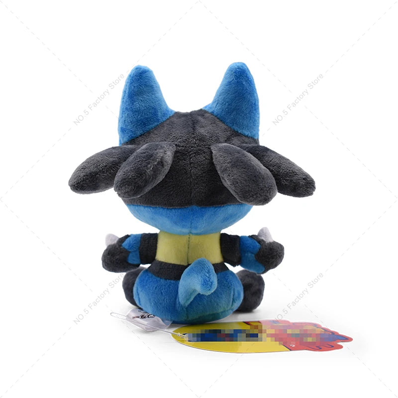 16-31cm Pokemon Standing Lucario Shiny Plush, Mega Lucario stuffed animal Gifts